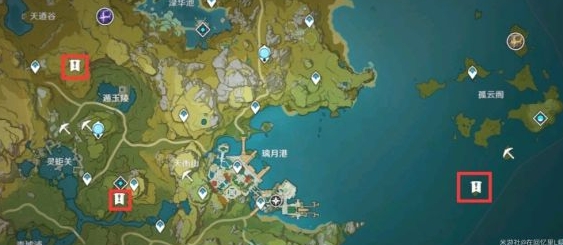 原神璃月地区地灵龛位置在哪里