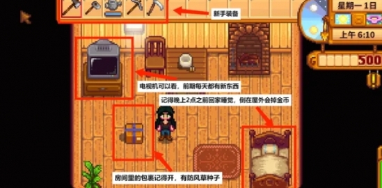 星露谷物语新手开荒攻略