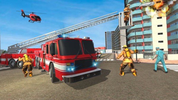911消防救援模拟