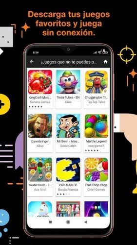 Juegos Orange app