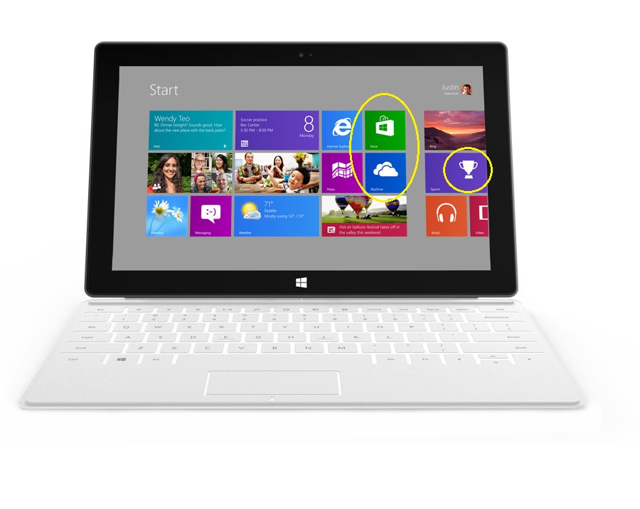 Windows StoreSkyDrivedͼ